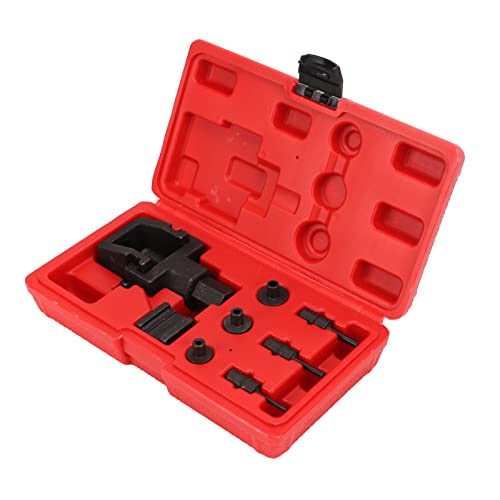 Image of KIMISS Motorcycle Chain Breaker Set,Chain Removal Tool Chain Cutter and Riveter Kit Carbon Steel for 520 525 530 532 Drive Chains Motorcycle ATV Car