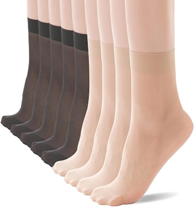 NEOBABY Ankle Length Socks/Stockings | Ultra-Thin Summer Skinny T...