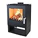 Produktbild EEK A+ Kaminofen Holz Rheia Holzofen 5 kW Kamin Ofen Dauerbrandofen Werkstattofen Schwedenofen Hüttenofen Heizofen