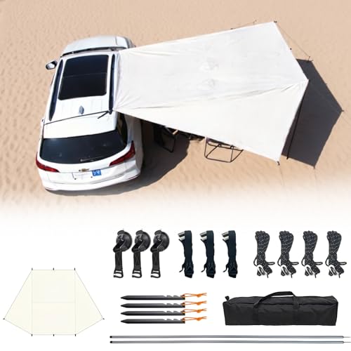 Auvent de voiture étanche et voile d'ombrage pour caravane, van ou SUV