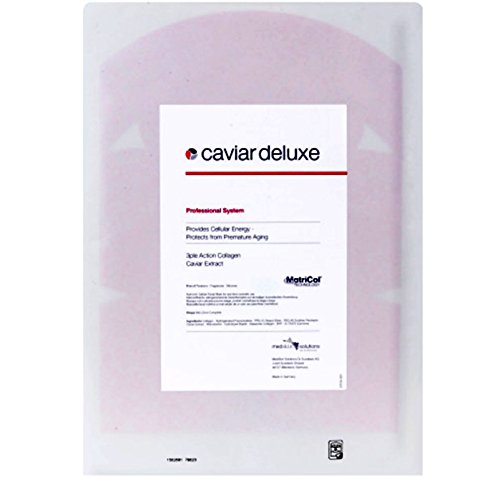 Matricol Caviar Deluxe Collagen With Caviar Extract Mask 10 Sheets (Skin Zone)