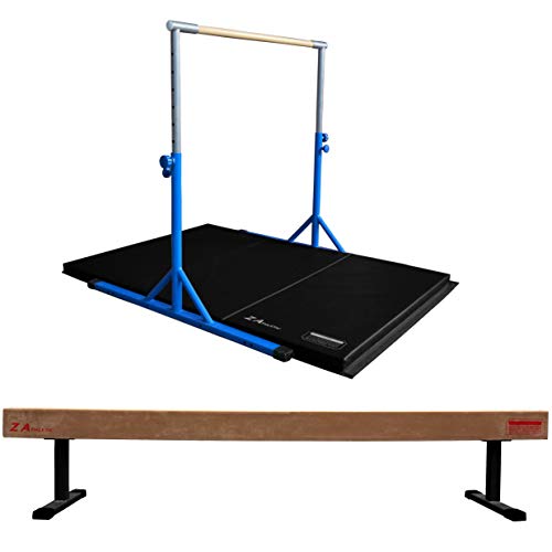Buy Z ATHLETIC Expandable Kip Bar for Gymnastics, 4ft x 6ft x 2in Mat