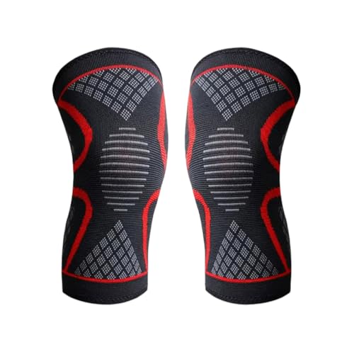 Image of Knee Cap Pro | Pain Relief Knee Braces Pair for Men & Women | Advanced 3D Knitting Compression | Ideal for Gym, Sports, Workouts, Running & Cycling | M