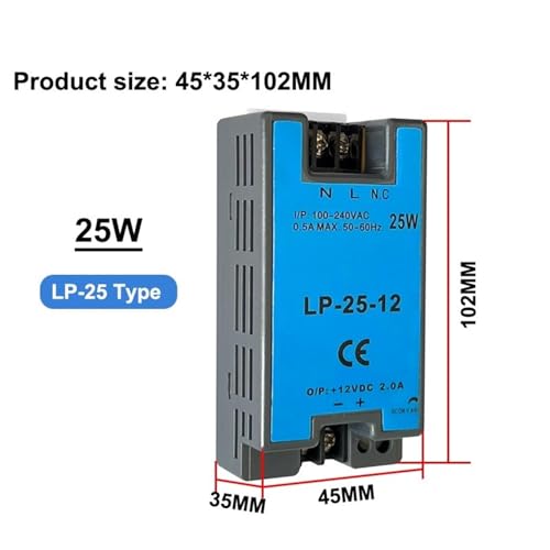 Transformateur LP-25-12V 2.1A stable à découpage AC DC - 4