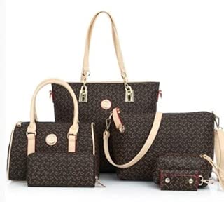 6 Pieces Set Women Handbag Fashion Tote Crossbody Bag Ladies Shoulder Messenger Bag for women K655