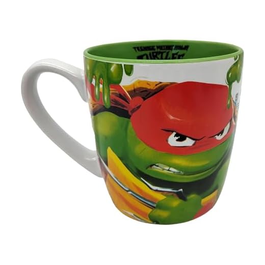 CYPBRANDS Tortues Ninja Tasse Céramique Raphael