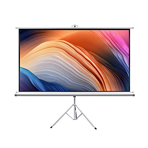 Pantalla de proyector portátil 84 pulg 16:9 con soporte