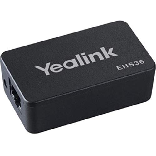 Yealink EHS36 adaptateur prothèse auditive noir pour répondre à distance avec votre casque