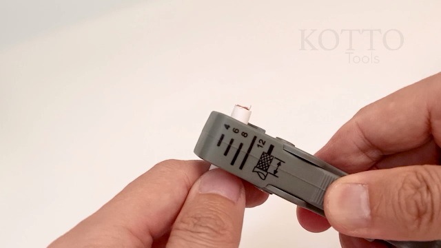 KOTTO Coax Cable Crimper Kit - Adjustable Compression Tool for RG6, RG59, RG11 - Includes Coaxial Cable Stripper and 20 F Compression Connectors