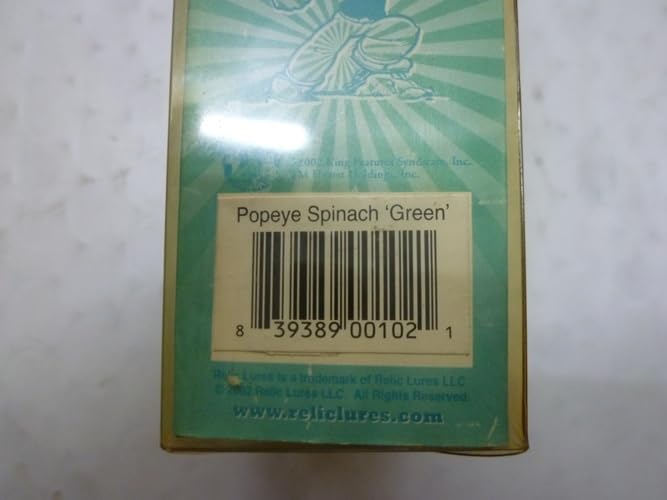 Amazon.co.jp: / レリックルアーズ POPEYE SPINACH ポパイ スピナッチ