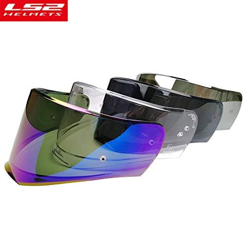 LS2 Anti-Scratch FF390 Breaker Motorcycle Helmet Visor Face Shield (Silver) : Automotive