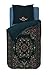 Pip Studio Funda de cojín individual Forest Carpet, color azul oscuro, tamaño 40 x 80 cm