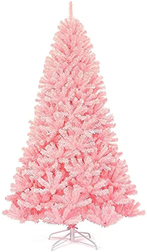 Lian Christmas Tree Artificial Tree With Metal Bracket To Decorate The Christmas Tree Pink Artificial Christmas Tree With Led Light Christmas Decoration Color A Size 300 Cm 10 Feet Silk Flower Arrangements