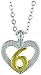 It's My Year Child's Number Pendant, 6Th Birthday, One Size