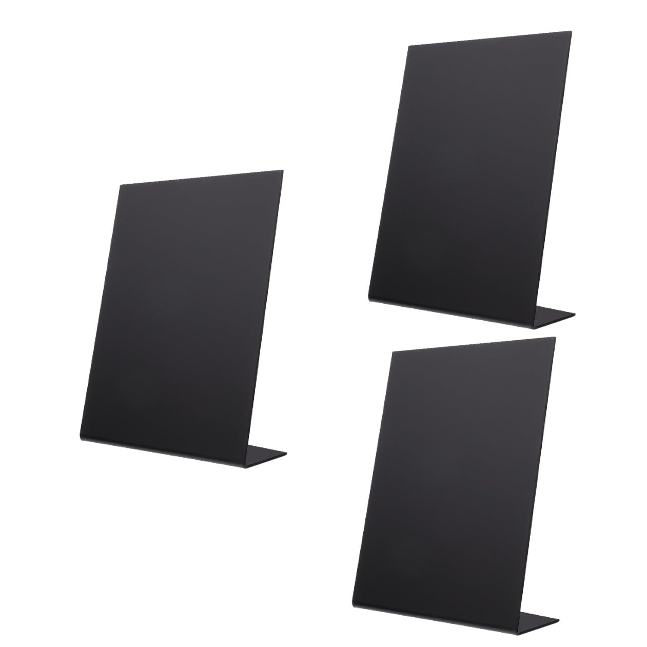 SHINEOFI 3stücke Kreidetafel Für Hochzeits Und Tischdekoration Einseitige Nachrichtentafel Kreative Botschaften Und Notizen Wohnaccessoires Für Zuhause Und Veranstaltungen