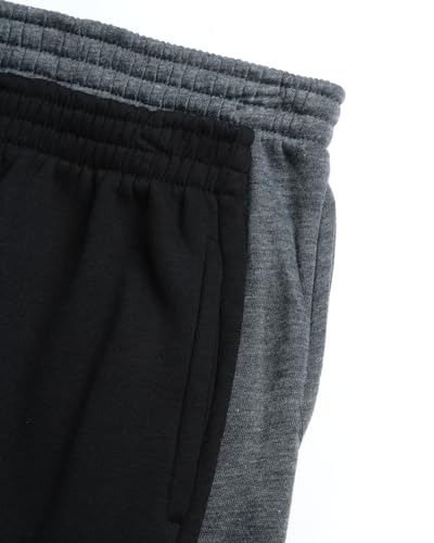 Quad Seven Boys Sweatpants - 2 Pack Fleece Active Boys Joggers and Cargo Pants - Performance Athletic Pants (Size 4-18)3