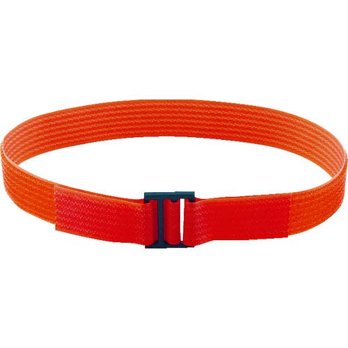 TRUSCO(トラスコ) フリーマジック結束テープ 片面 50mm×25m オレンジ MKT-50B