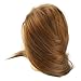 ERYUE Mannequin Head Practice Manikin Cosmetology Doll Hairstyling Training Head with Fluffy High Temperature Fiber for Beauty Teachers, Students, and Professionals