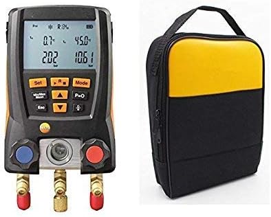 Digital Manifold Gauge, 2 Valves,System for HVAC With Soft Case KCH20 (Just Digital Manifold)