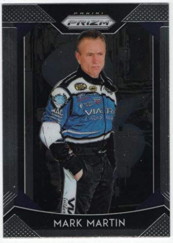2019 Panini Prizm Racing #44 Mark Martin Official NASCAR Trading Card (Stock Photo Shown, Card in Near Mint to Mint Condition)