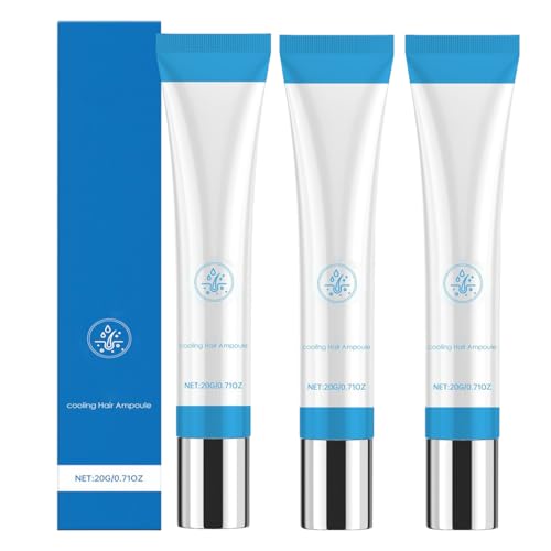 YUPZAR 3 Piezas Sérum para el Crecimiento del Cabello, Cuidado Capilar en Roll-On, líquido para el del Cabello, Adecuado para Fortalecer las raíces del Cabello,Unisex