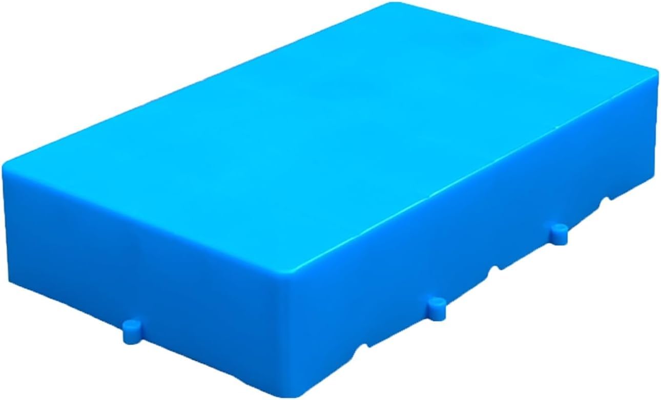 Palette en plastique ventilée pour jardin, terrasse et abri de chenil