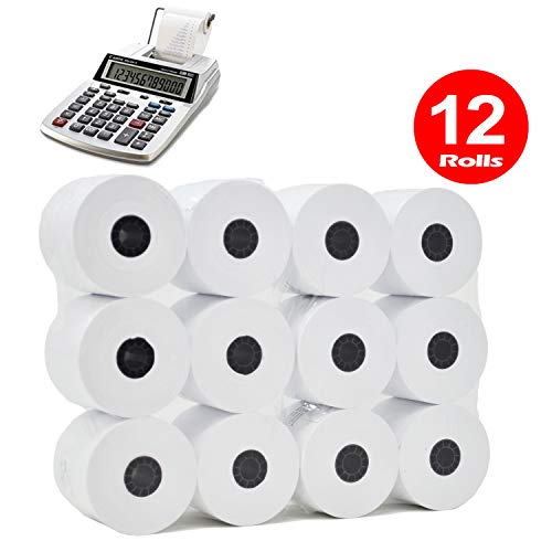 image for BuyRegisterRolls 12/Pack Adding Machine Calculator Register Rolls 2 1/