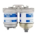 Double Fuel Filter Assembly Fit for Ford 2000 2600 2910 3000 3600 3610 4000 4600 4610 5000 Tractor