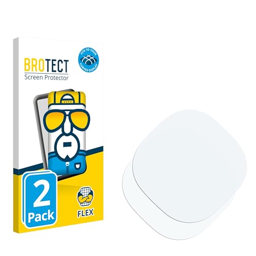 brotect 3D Curved Screen Protector compatible with SilverCrest SpeakerBuddy Audiobox SKL 3 A1 (2 Pack) - Full Screen Coverage