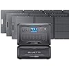 BLUETTI Solar Generator AC300 & B300K Modular Power System with 3 200W Solar Panels Included, UPS Battery Backup for Home Emergency Power Outage Off Grid