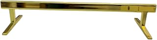 LEEFAI Pro - Riel de diapasón, mini riel de metal para patineta para tus rampas y parque, 8.1 x 2.7 x 1.5 pulgadas, los mejores obstáculos para el diapasón, color (dorado)