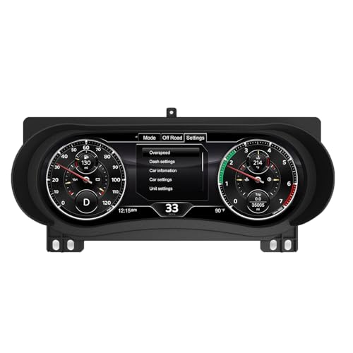 Image of 12.3 inch Digital Dash Instrument Cluster for Jeep Wrangler JL /Gladiator 2018-2023 Car Odometer Dashboard Cluster Virtual Cockpit Plug&Play,Non-Destructive Install,OTA Upgrade
