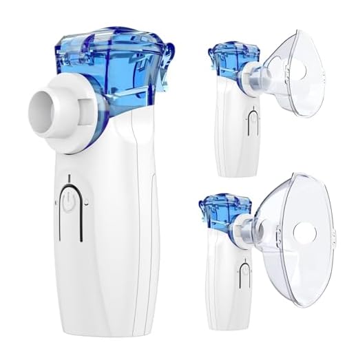 Portable Nebulizer - Mini Nebulizer Portable Nebulizer for Kids, Steam Inhaler Vaporizer Two Working Modes APOWUS