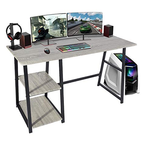 HOMEMAKE FURNITURE Escritorio de Computadora PVC con Marco...