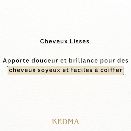 Sérum à la Kératine Kedma cheveux lissés et abîmés 150ml