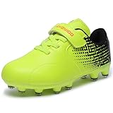 Sneakers Niño Zapatillas de Fútbol Niña Zapatos de Fútbol Unisex Botas de Fútbol Verano Running Shoes Zapatos de Entrenamiento Profesionales Césped Artificial Football Shoes Verde 36