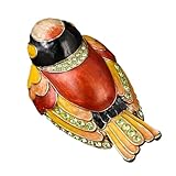 de joyería genérica | de joyería de viaje esmaltada en forma de pájaro, de anillos con diamantes de imitación | Para mujeres niñas collar pendientes almacenamiento en casa