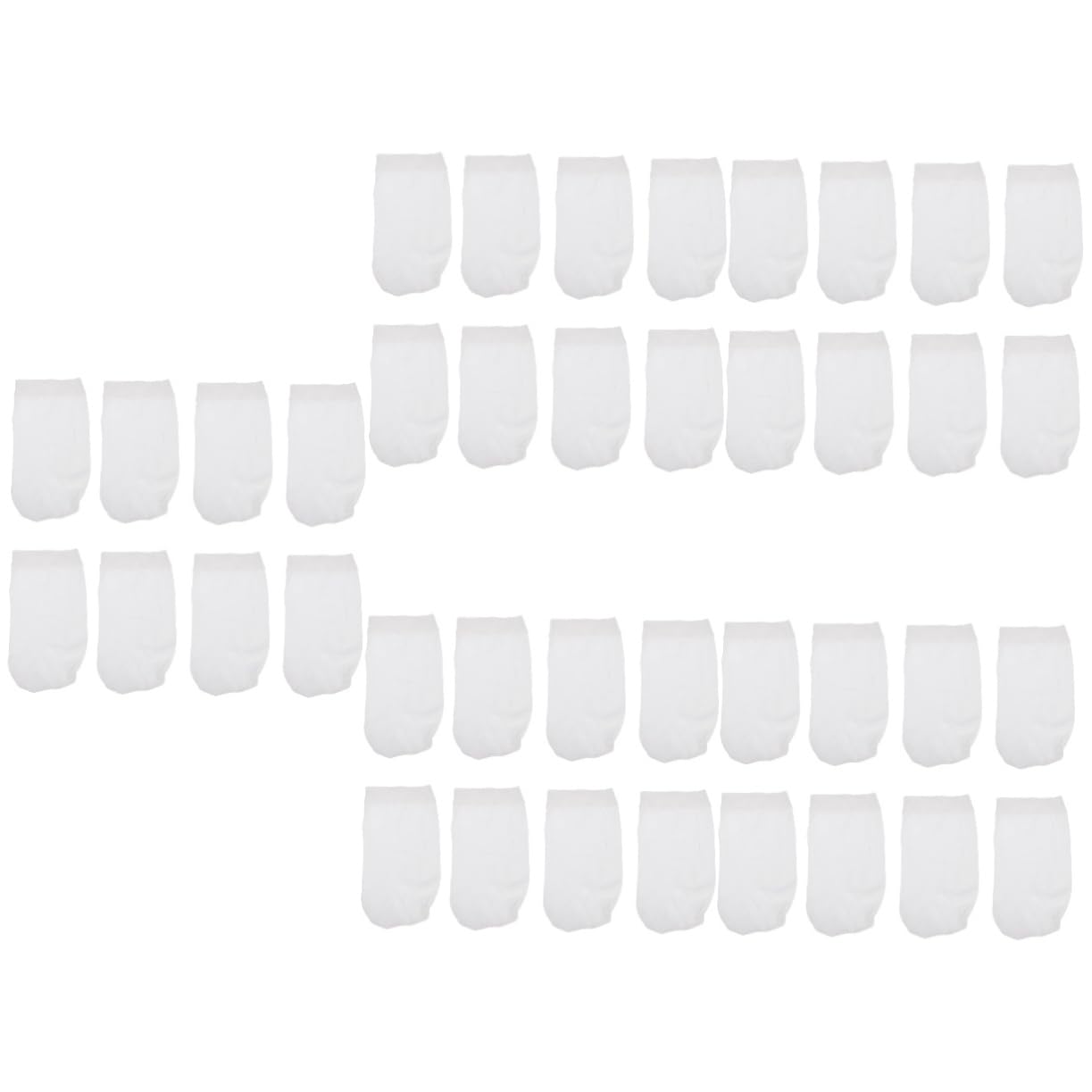 VANZACK 40piezas Calcetines De Nylon para Limpieza De Filtros Elásticos para Skimmers De Residuos y Suciedad Agua