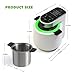 Vesicur Yeap Herbnifique 3-In-1 Decarboxylator & Oil Infuser & Gummy Maker Machine With Mixing Function, Tincture Maker, Herbal Recipe Book Included (White)