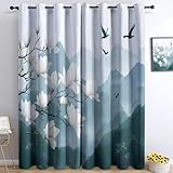 【Large Application】: Il est idéal pour les Rideaux Salon/Rideaux Chambre d'enfants/Rideau Chambre Adultes/rideaux de chambre d'amis. Le rideau occultant est polyvalent et s'adapte à tous les décors, notamment la chambre à coucher, le salon, les invités, la salle à manger, la séparation de pièces, la chambre d'enfant, la chambre de princesse, fonctionnels et à la mode. En même temps, le panneau est également adapté au style décontracté, au luxe moderne et au style campagnard.