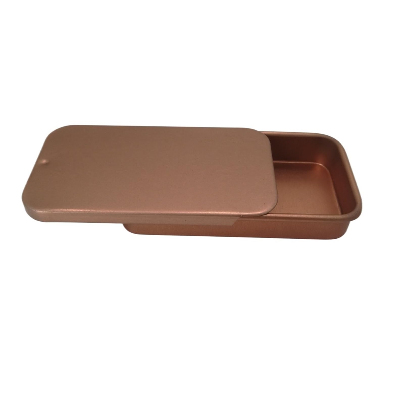 LuoAXINN Metal Tins with Lids 10Pcs Metal Cigarette Case Empty Mini Tin Box Tinplate Push Candy Pill Cases Bins Jar Hinged Containers Organizer Storage(Color 6)