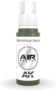 AK Acrylics 3Gen Aircraft AK11915 AMT-4 (A-24m) Green (17ml)