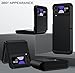 DUEDUE Design for Samsung Galaxy Z Flip 4 Case with Hinge Protection, Heavy Duty Shockproof Anti Scratch Cover Full Body Protective Phone Case for Samsung Z Flip 4 5G 6.7