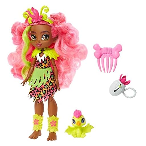 Mattel Cave Club Muñeca Fernessa, muñeca prehistórica con Mascota y Accesorios GNL85 | Ya disponible en tu tienda friki favorita! En mundofriki.es! Mattel Cave Club Muñeca Fernessa, muñeca prehistórica con Mascota y Accesorios GNL85 | Ya disponible en tu tienda friki favorita! En mundofriki.es!