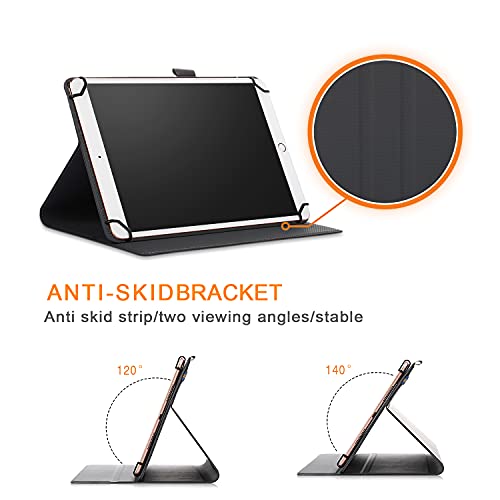 Étui universel pour tablette 9 à 11 pouces avec support réglable couleur vert gazon