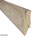 Produktbild Sockelleiste"Kronofix Classic" Höhe: 58 mm - Tiefe: 19 mm - Länge: 260 cm - Material: MDF mit Dekorfolie - Sie kaufen 1 Stück mit 260 cm Länge (Sockelleiste | 260 cm, Urban Legend)