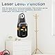 KKnoon Elektrischer Bohrstaubsammler Laser Level 2 in 1 Funktionen Haushalt Wand Elektrosauger Vakuum Bohrstaubsammler Staubreinigung Saugwerkzeuge mit Laser Level Funktion 5KG