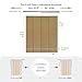 GoDear Design Adjustable Vertical Blinds for Windows, Panel Track Blinds for Sliding Closet Doors, Extendable Track from 45.8