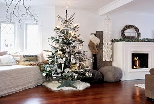 Christmas Tree Stand With Reservoir - Modern Design Real Xmas Tree Stand - Christmas Tree Base With Removable Legs - Xmas Tree Holder For Home & Office - Maximum 6ft Christmas Trees