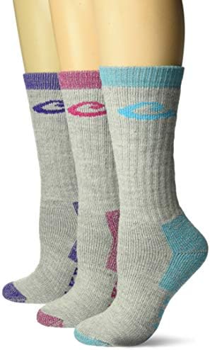Drake Unisex-Adult Gift Box Merino Wool Heavyweight Crew Boot Socks 3 Pair Pack, Assorted, Large